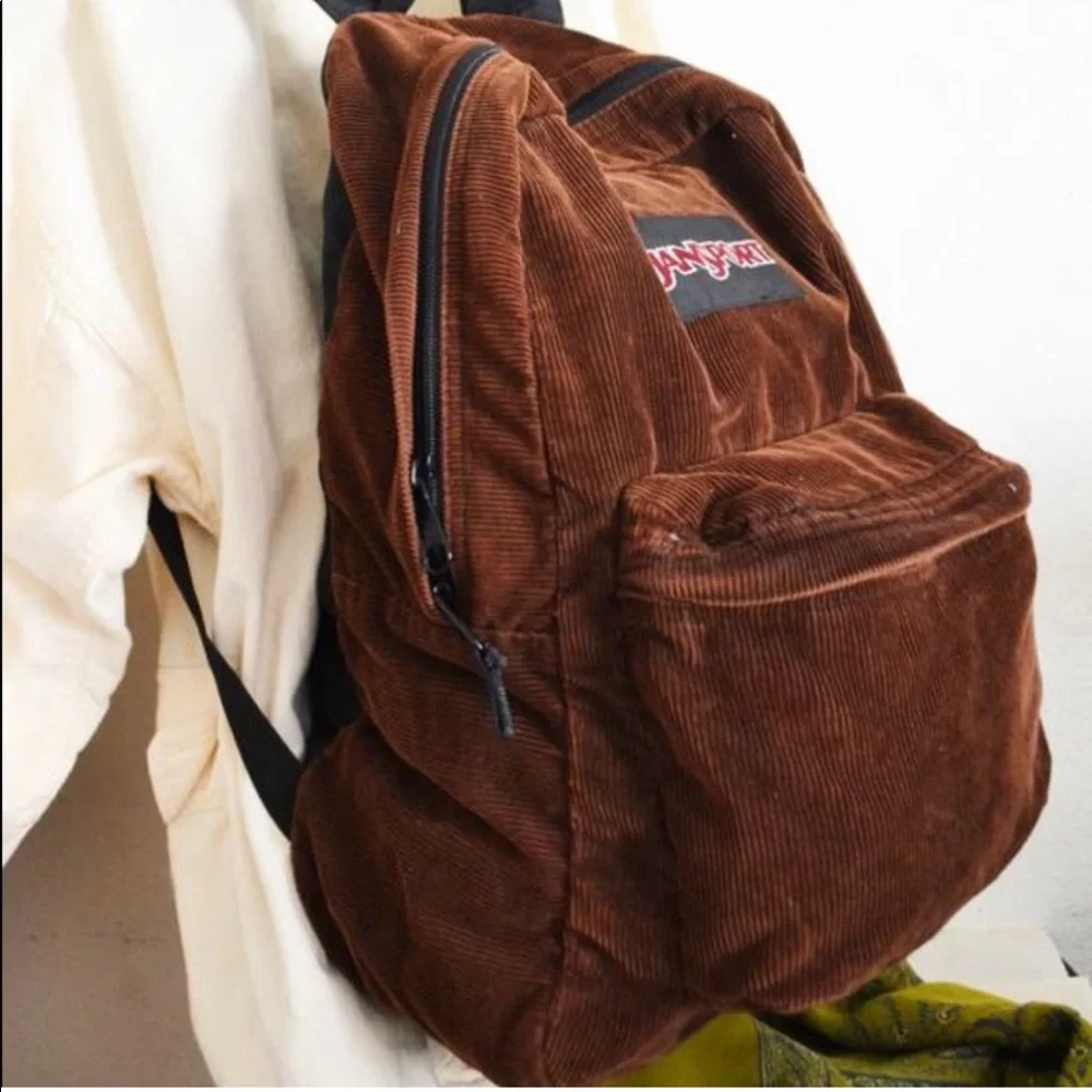 corduroy jansport backpack for sale Jansport | Bags | Iso Jansport Brown Corduroy Backpack